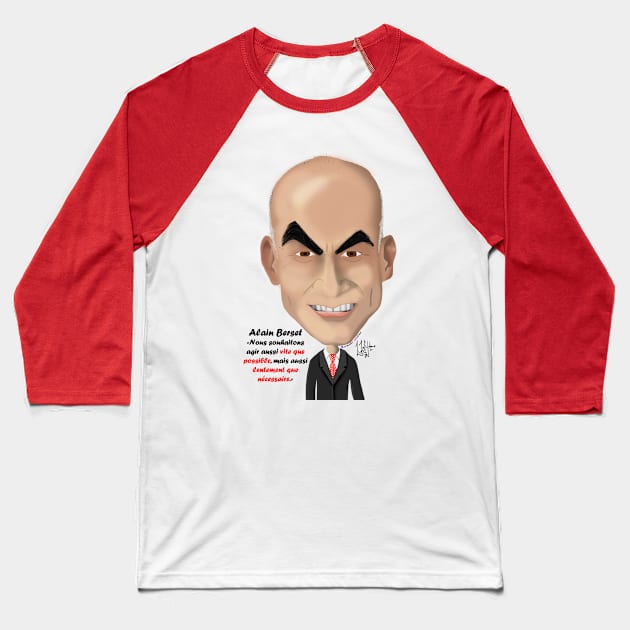 Alain Berset Baseball T-Shirt by Luzinha